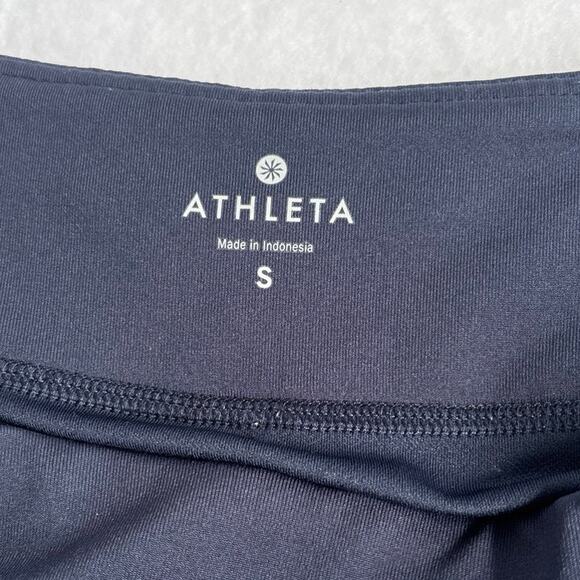 Athleta Ready Set Go Striped Running Shorts With Liner And Pockets Size Small - Picture 5 of 9